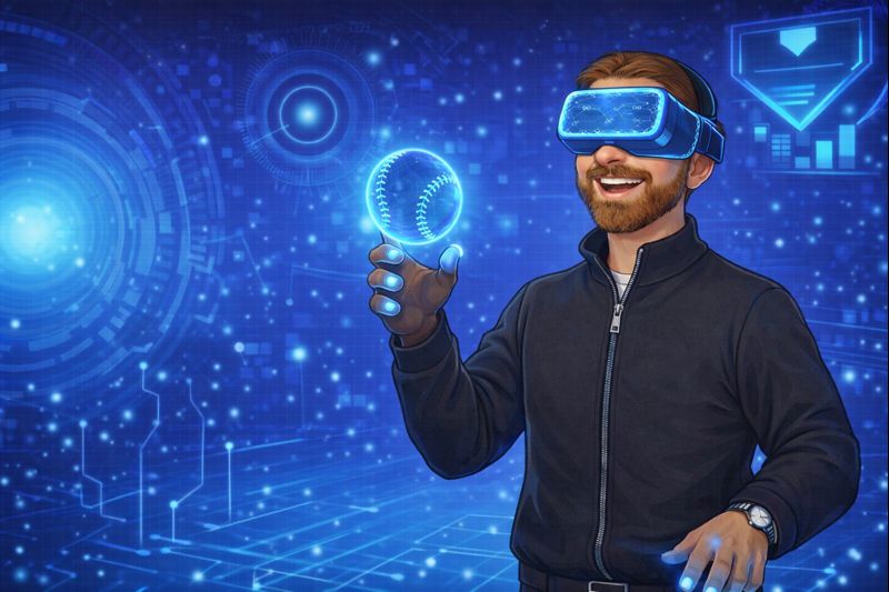 Zach teaching a small class